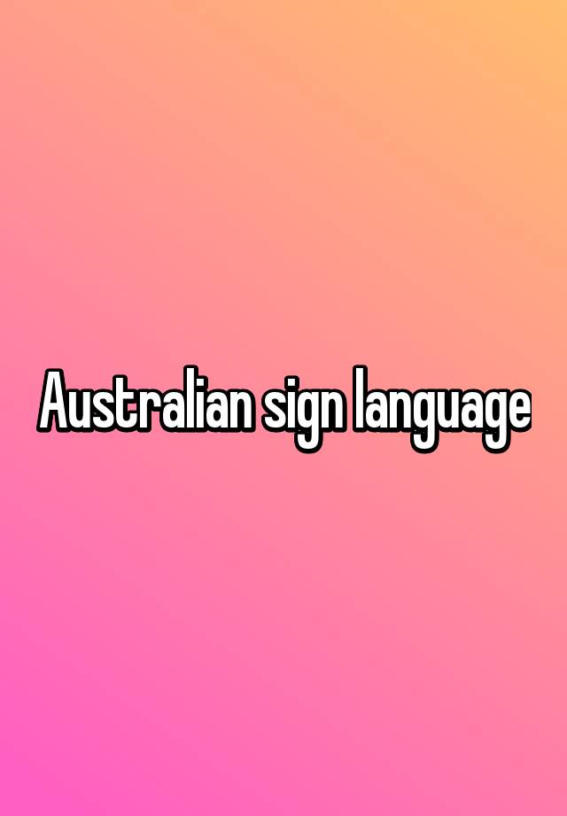 australian-sign-language