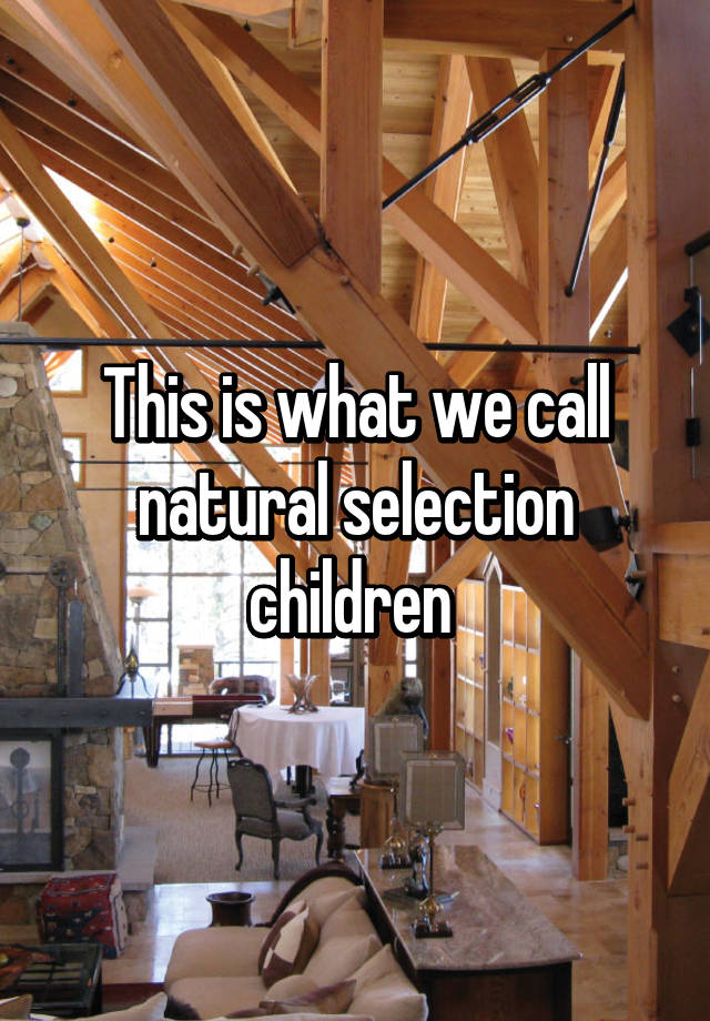 Natural Selection Children S Definition