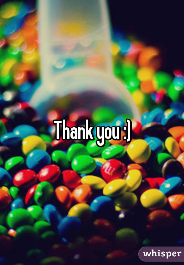 Thank you :)