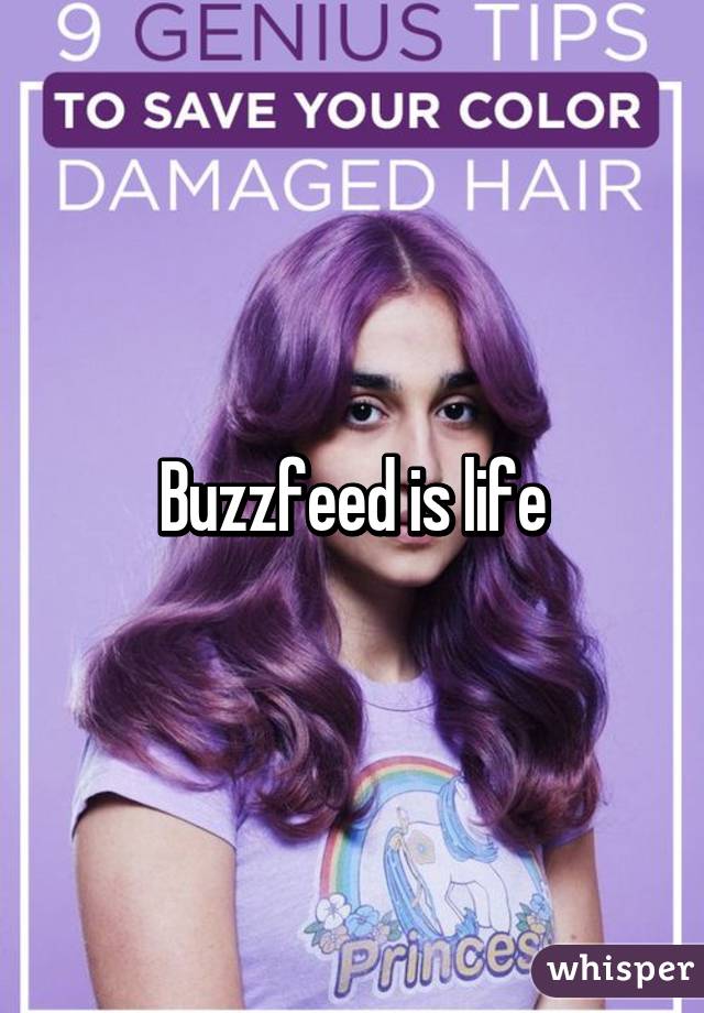 Buzzfeed is life