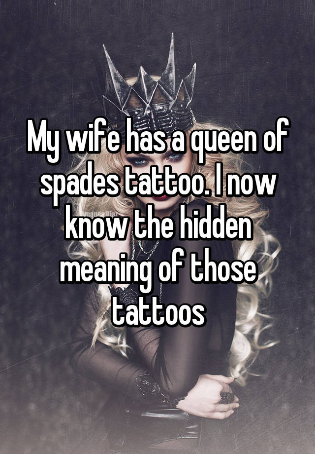 queen of spades wife sucking