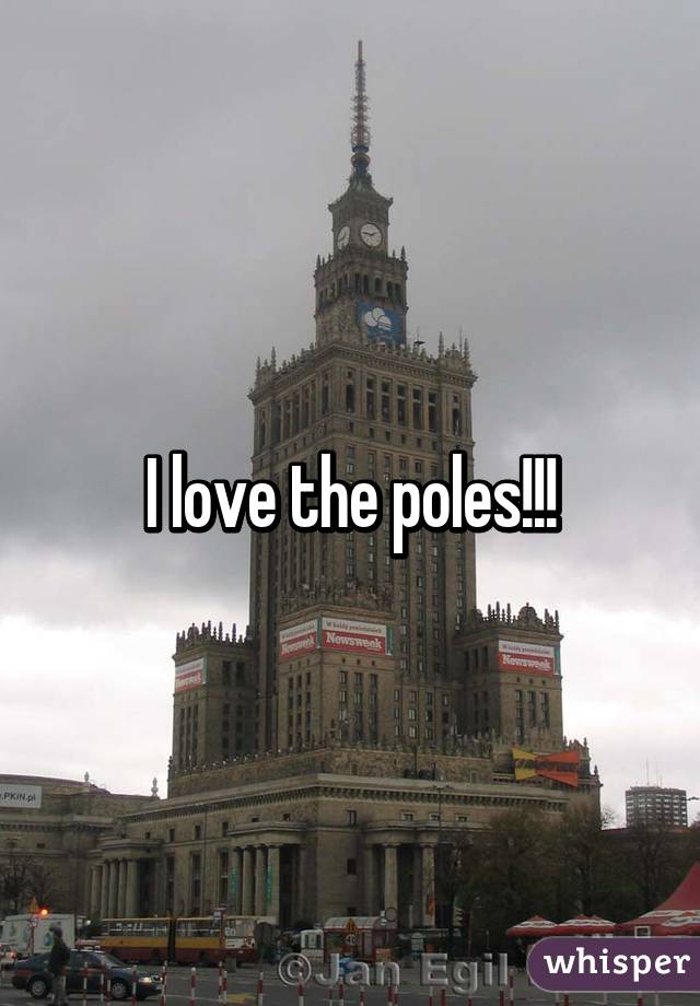 I love the poles!!!
