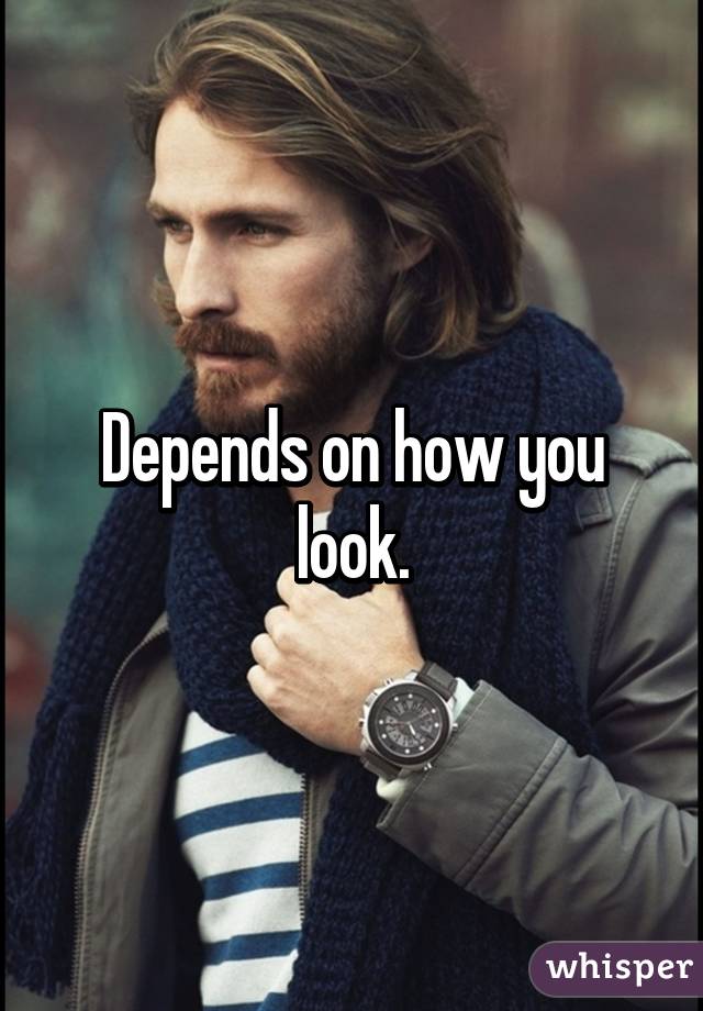 Depends on how you look.