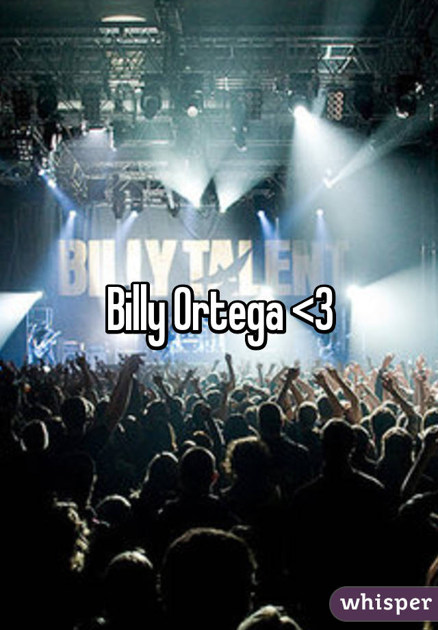 Billy Ortega <3