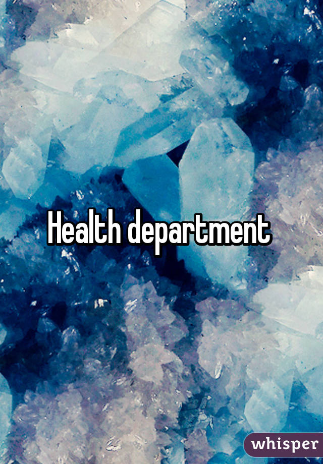 Health department 