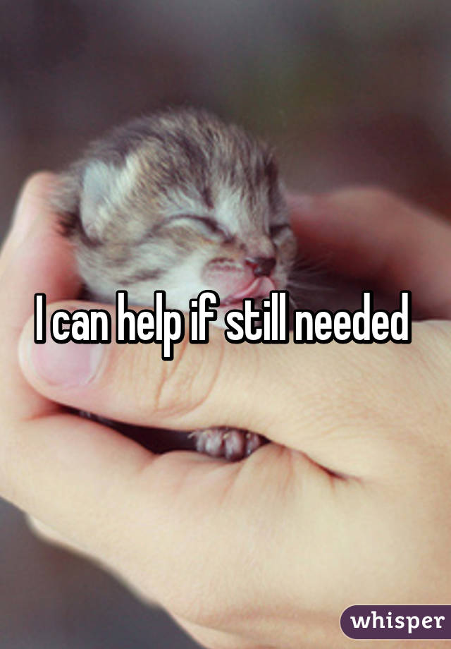 I can help if still needed 
