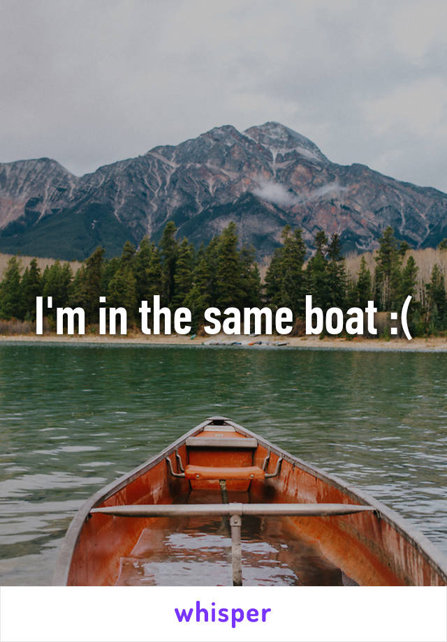 I'm in the same boat :(