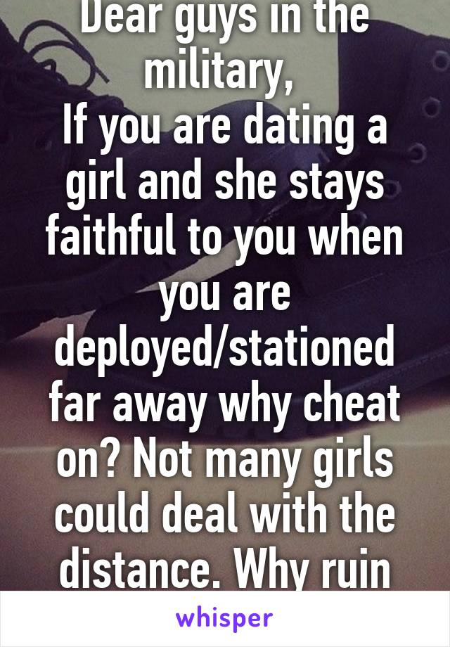 Dating someone who was cheated on