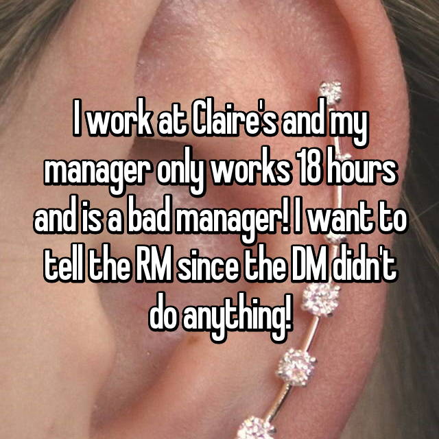 Claire's Employees store secrets