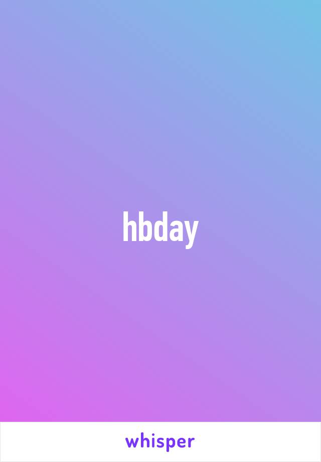 hbday