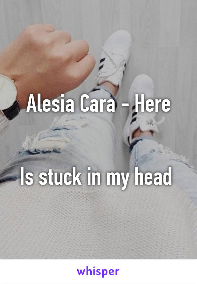 Alesia Cara - Here


Is stuck in my head 