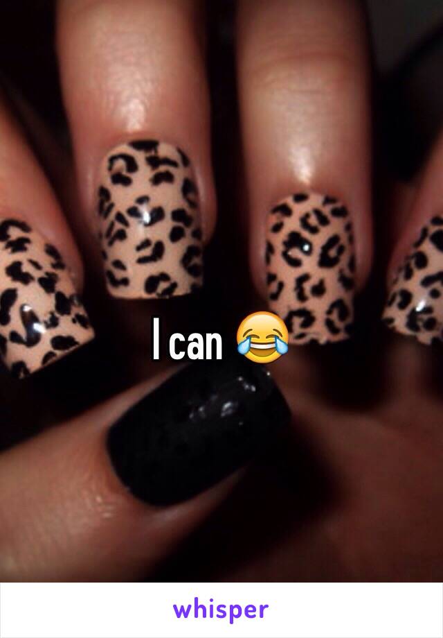 I can 😂