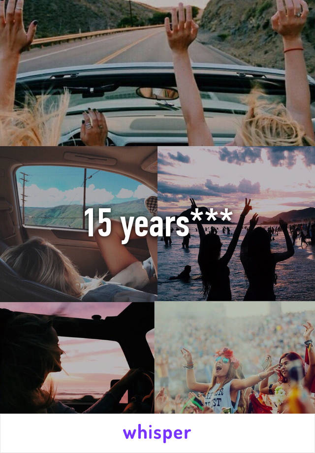 15 years***