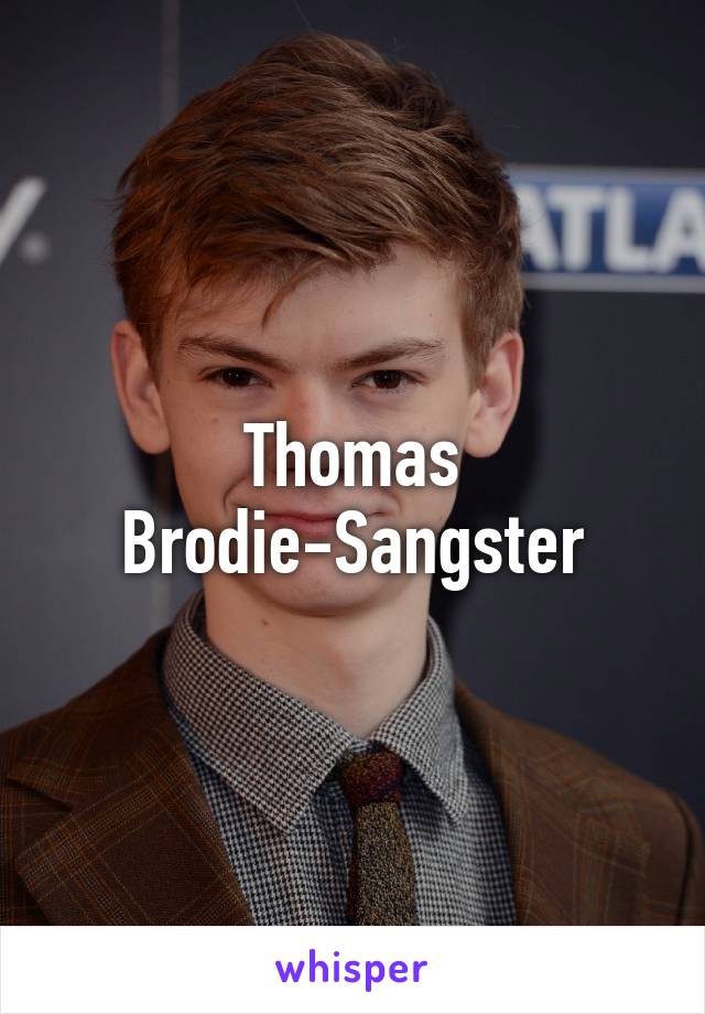 Thomas Brodie-Sangster