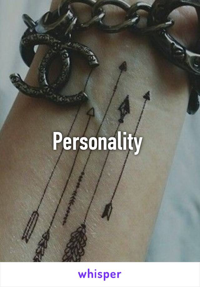 Personality 