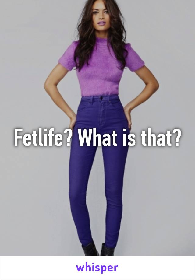 Fetlife? What is that?