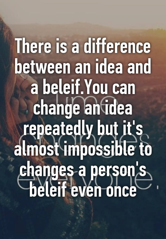 What Is The Difference Between An Idea And An Ideal