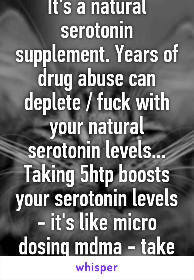 Been there. Try 5htp. It's a natural serotonin supplement. Years of drug abuse can deplete / fuck with your natural serotonin levels... Taking 5htp boosts your serotonin levels - it's like micro dosing mdma - take it 3 times a day, 100mg