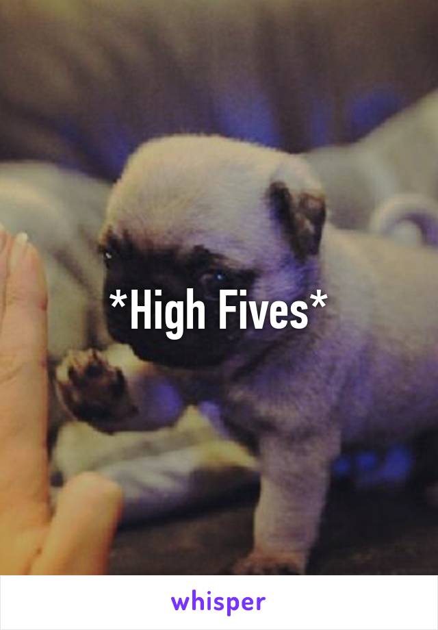 *High Fives*