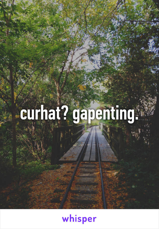 curhat? gapenting.