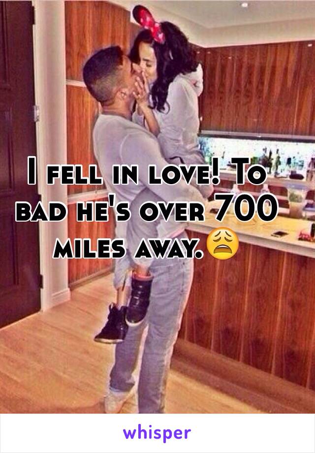 I fell in love! To bad he's over 700 miles away.😩