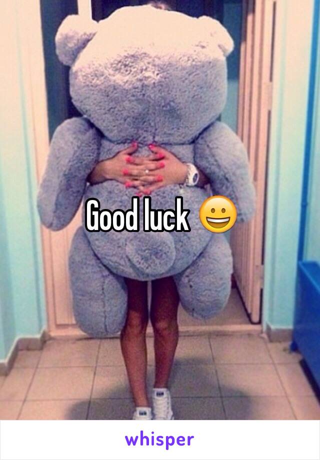 Good luck 😀