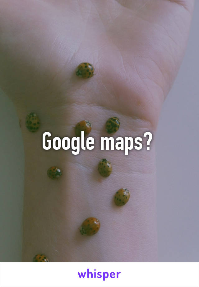 Google maps? 