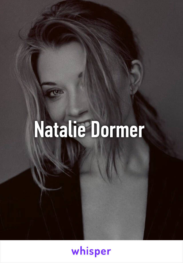 Natalie Dormer 