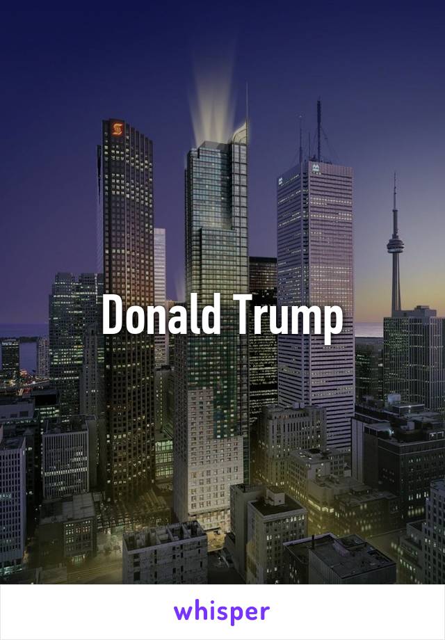 Donald Trump