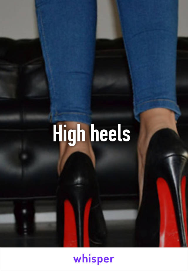 High heels 