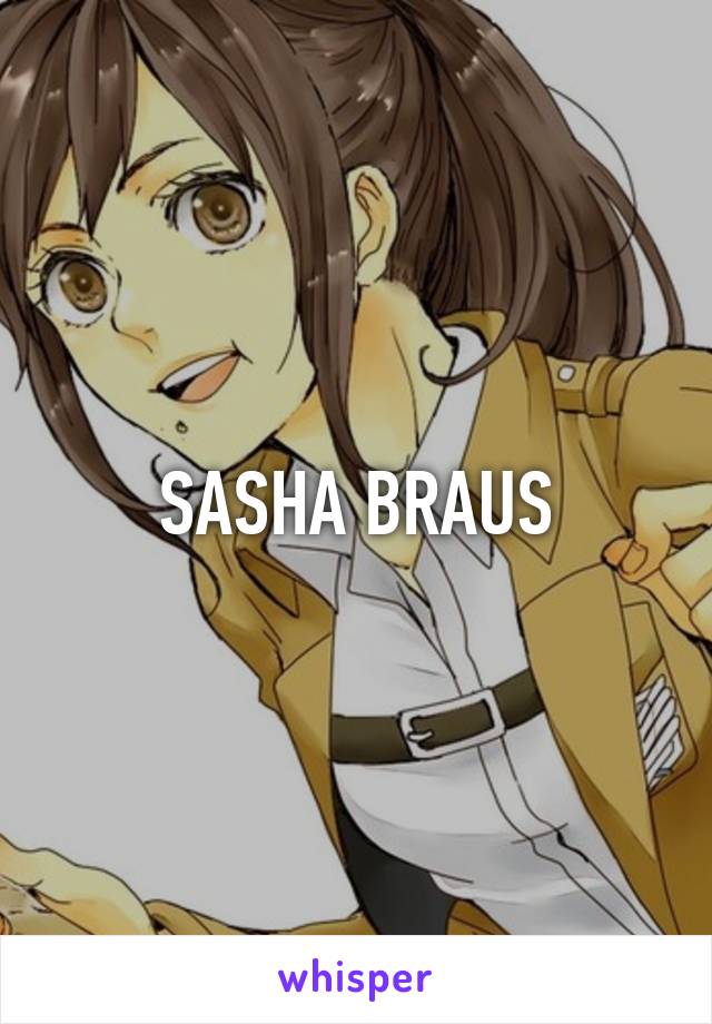 SASHA BRAUS