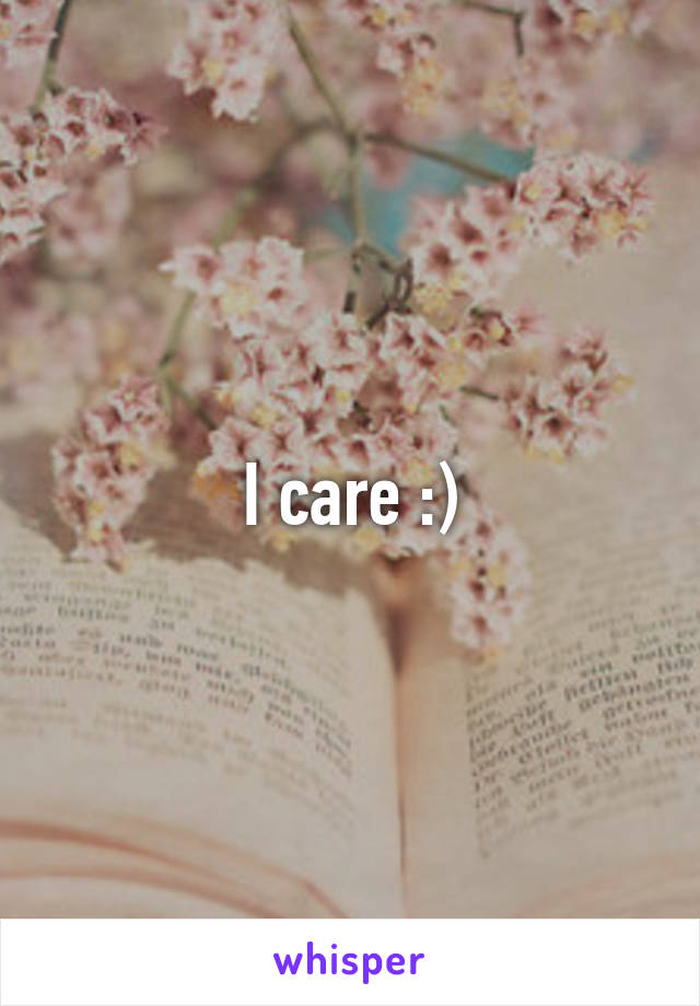 I care :)