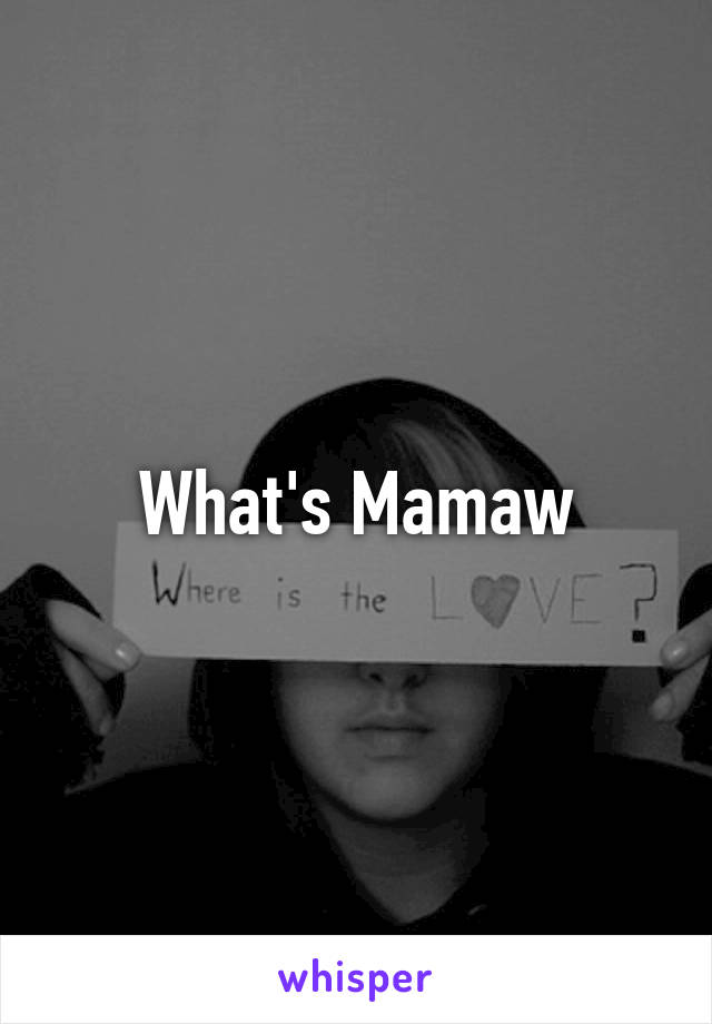 what-s-mamaw