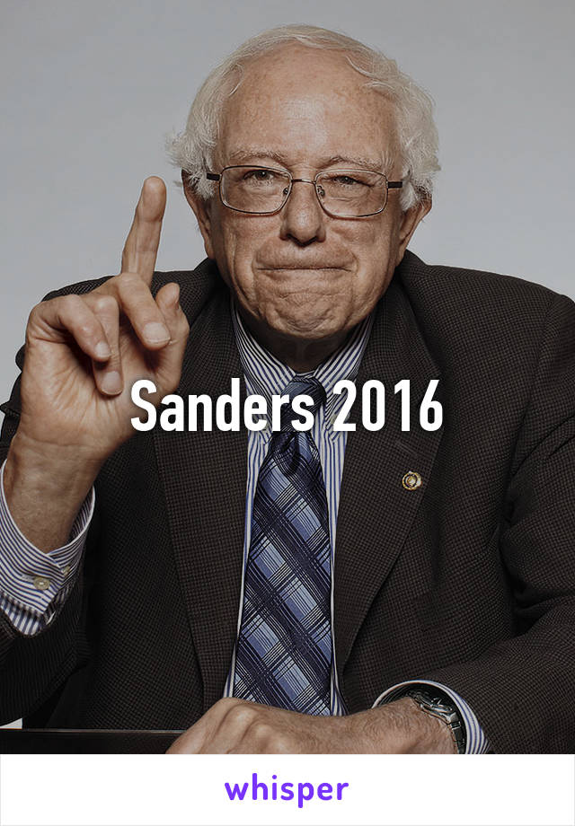 Sanders 2016