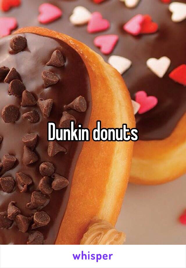 Dunkin donuts 