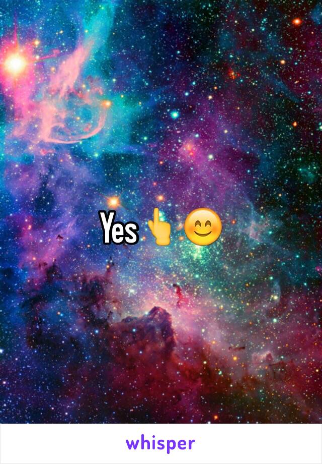 Yes👆😊