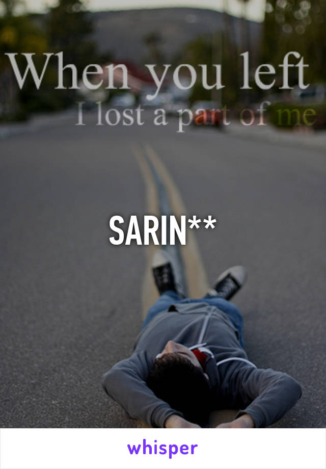 SARIN**