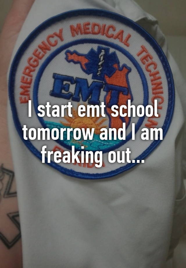 How To Start Emt School