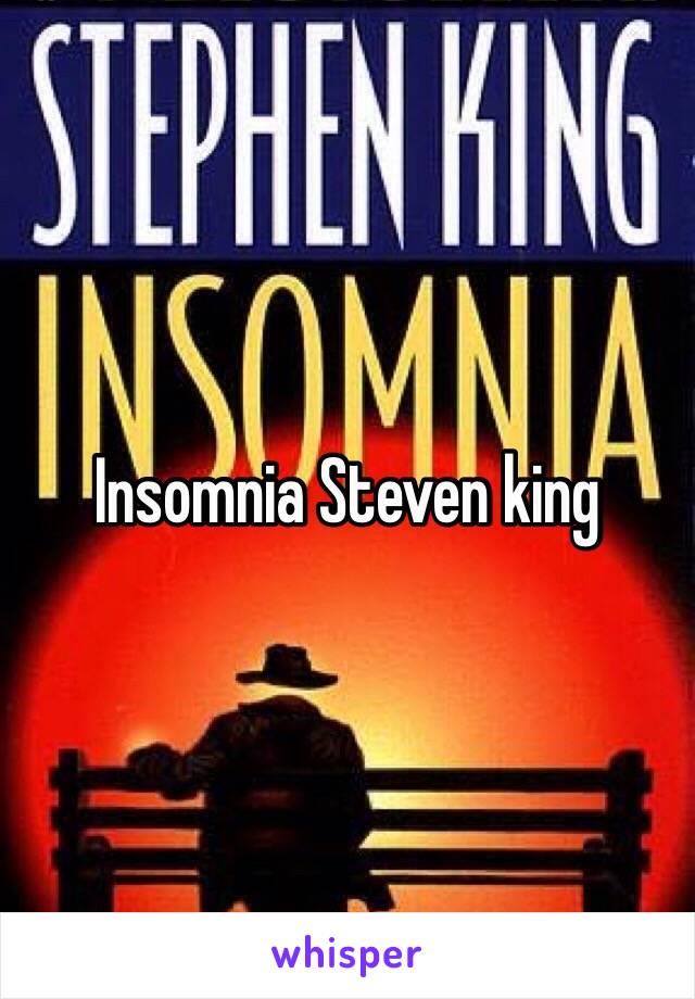 Insomnia Steven king