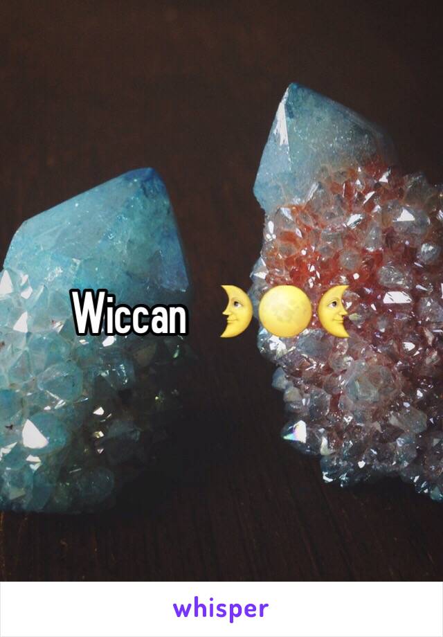 Wiccan 🌛🌕🌜