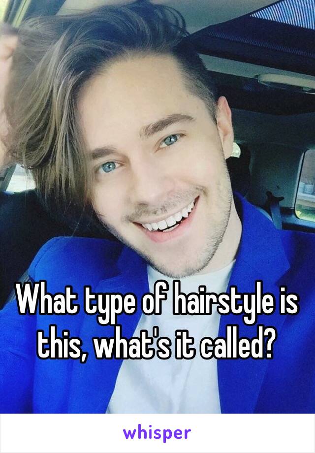 What type of hairstyle is this, what's it called?