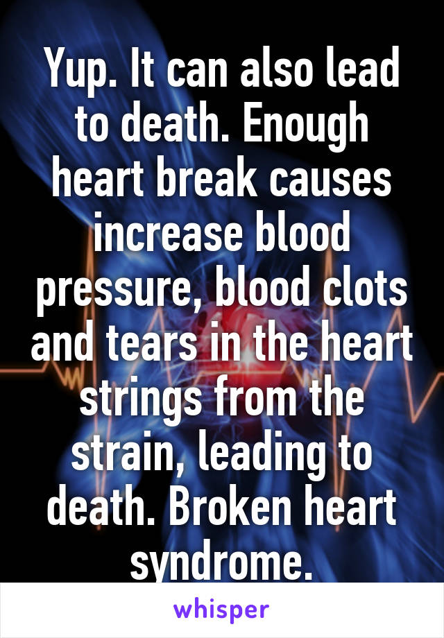 What causes broken heart syndrome?