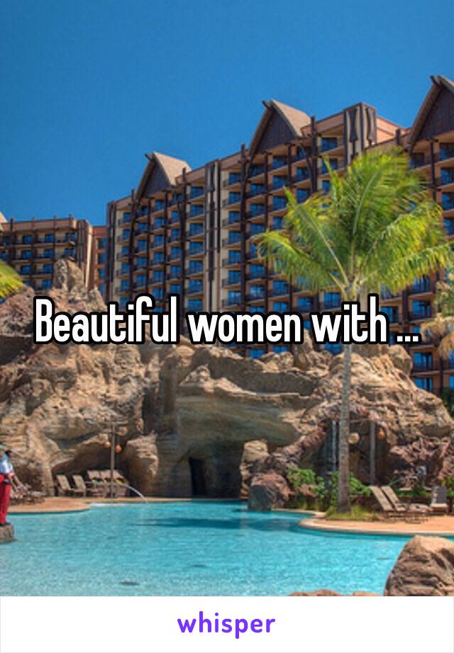 Beautiful women with ...