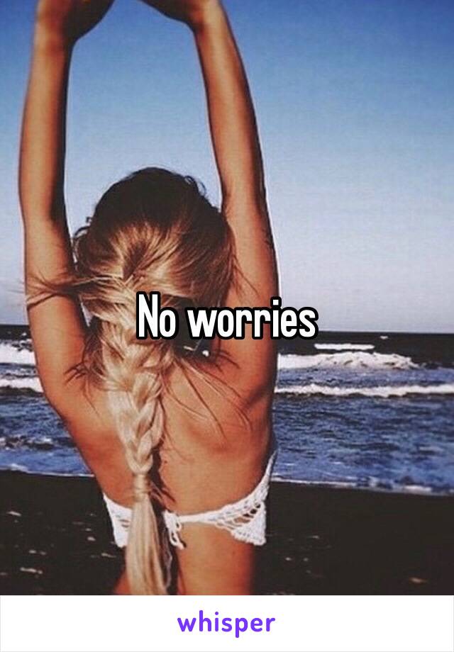 No worries 