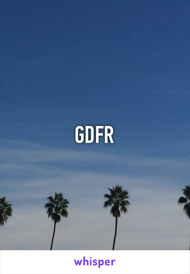 GDFR