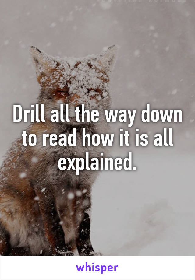 Drill all the way down to read how it is all explained.