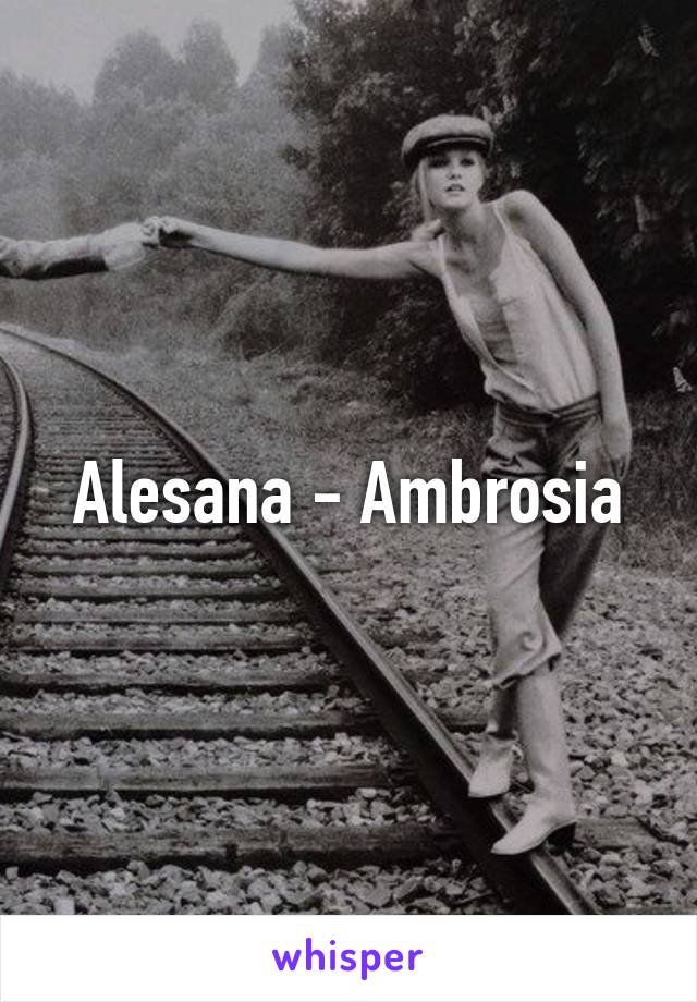 Alesana - Ambrosia