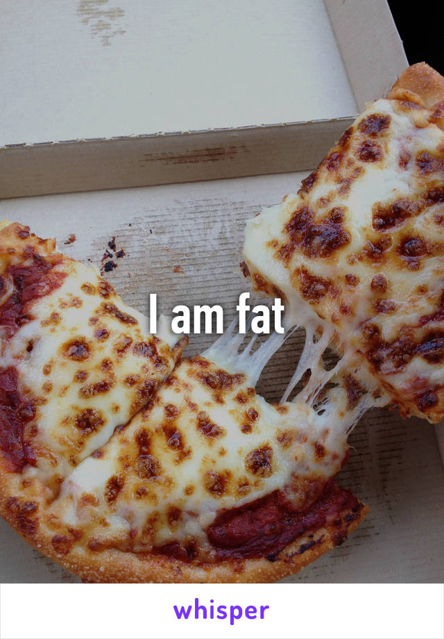 I am fat 