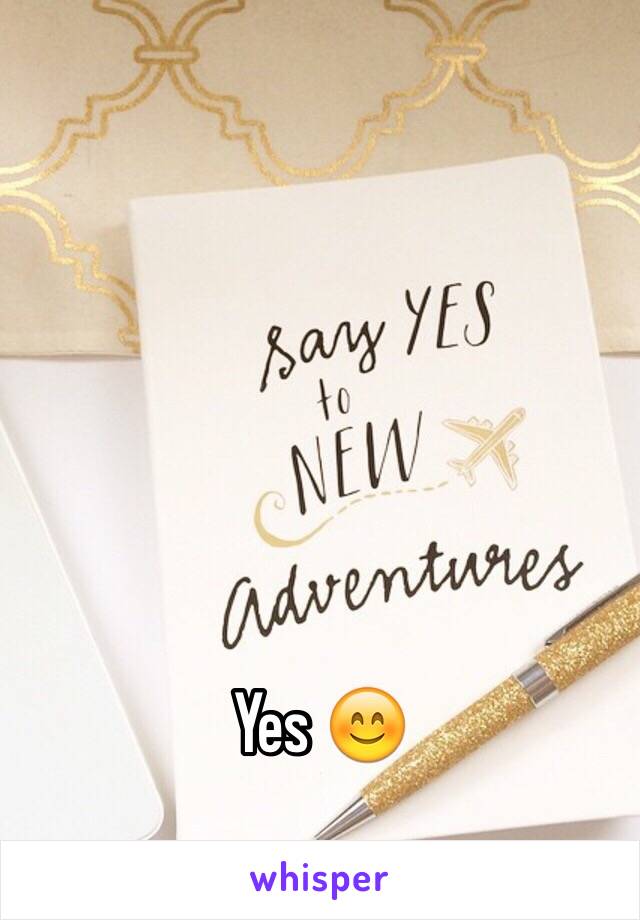 





Yes 😊