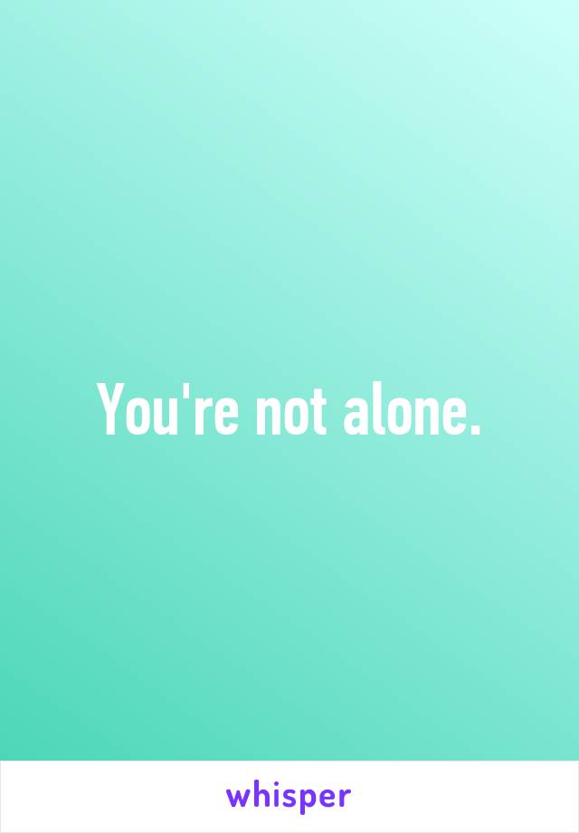 You're not alone.